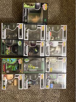 Alien, xenomorph and predator funkos