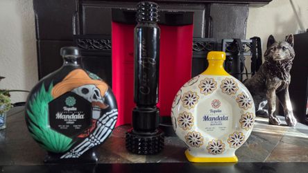 Decorative tequila Bottles
