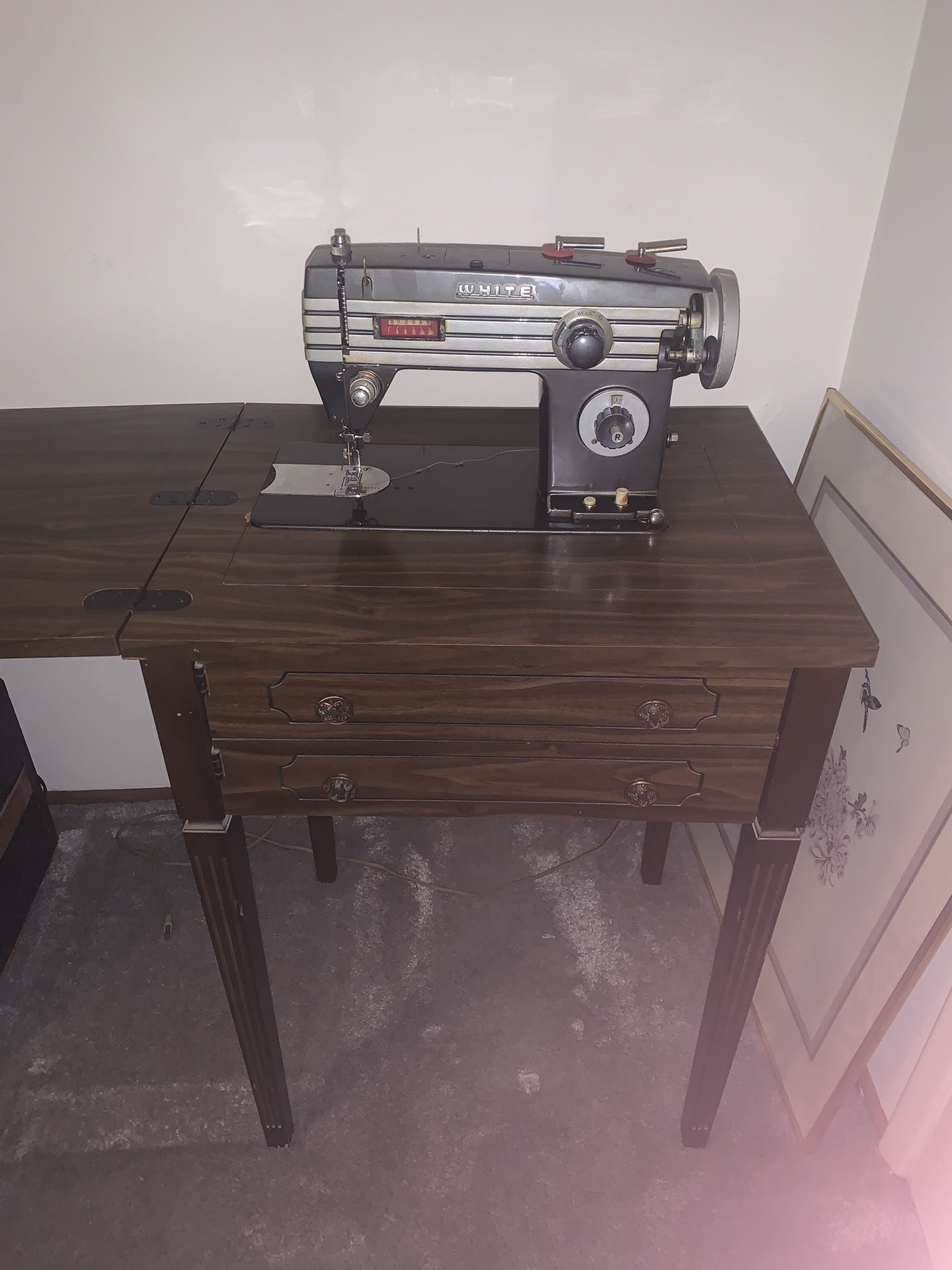 White 765 Sewing Machine 1965