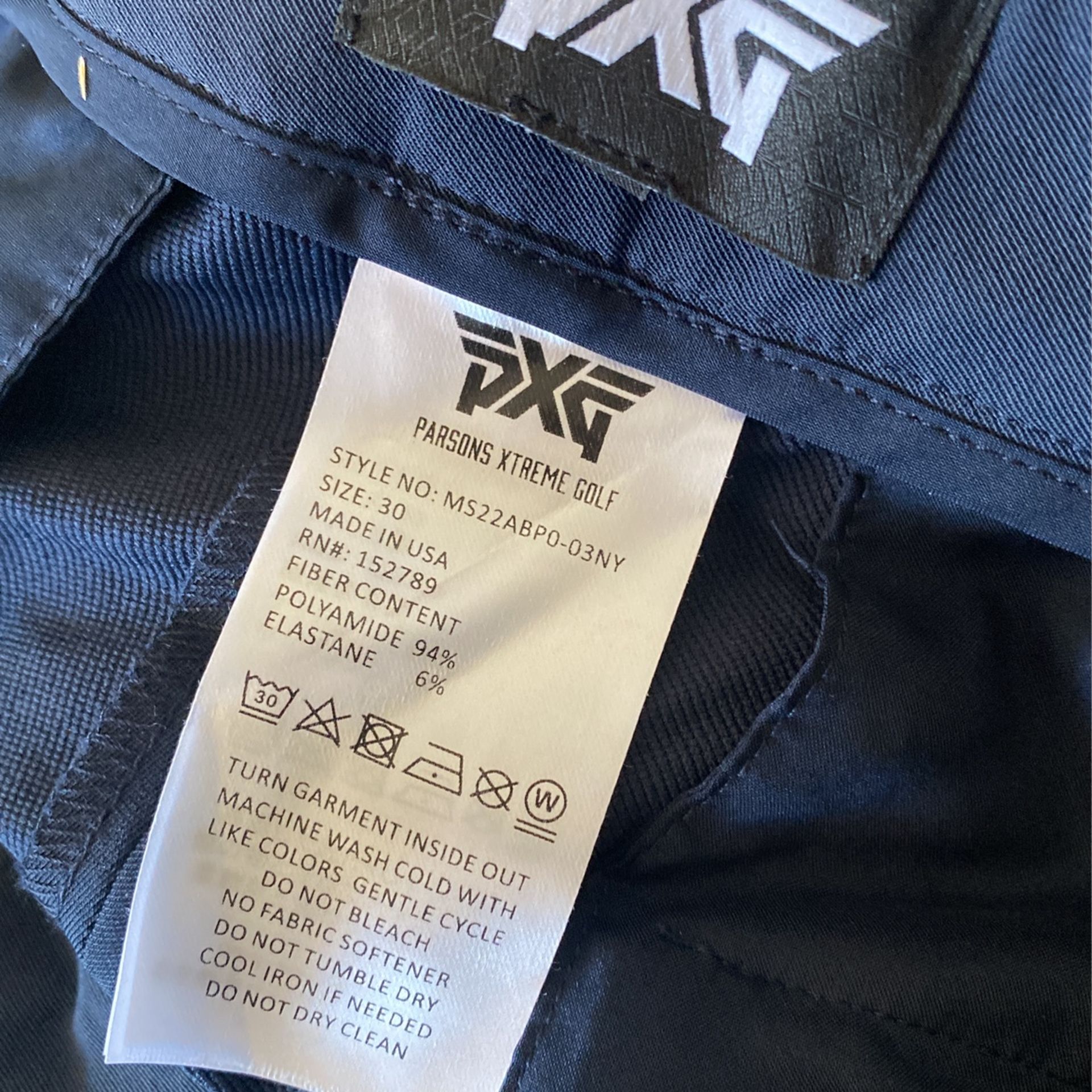 PXG golf pants Size 30 stretch Pants 30x 27