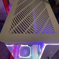 Gaming PC with Monitor and Hard Drive