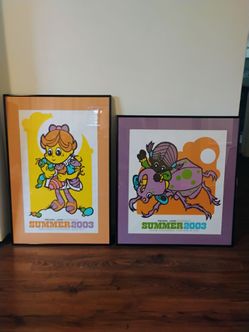 Pearl Jam Idlewild 2003 Summer Posters