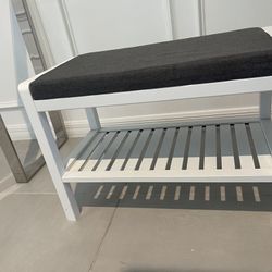 Bench/shoe Rack 