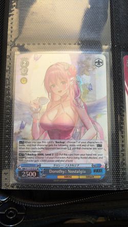Nikke Dorothy Nostalgia SR Weiss Schwarz