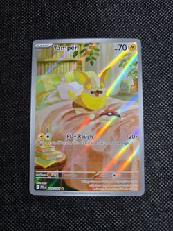 Yamper 099/094 Holo Rare Pokémon Card