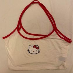 Hello Kitty Halter Top Size Small