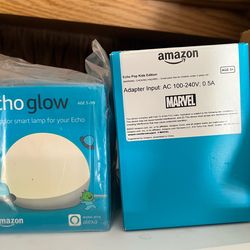 Aaron Alexa Kids Pop Marvel and Echo Glow $30 for Both