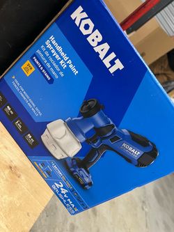 Kobalt Cordless Battery Handheld HVLP Paint Sprayer (Compatible with Stains)