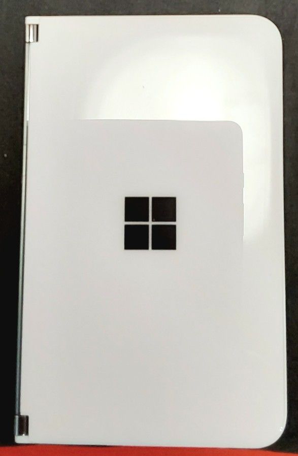 Microsoft Surface Duo 2 8GB/128GB Unlocked Smartphone (Glacier) + 256gb SD Card 