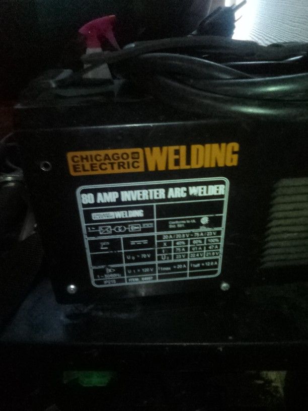 Chicago Electric 80amp Inverter/Arc Welder