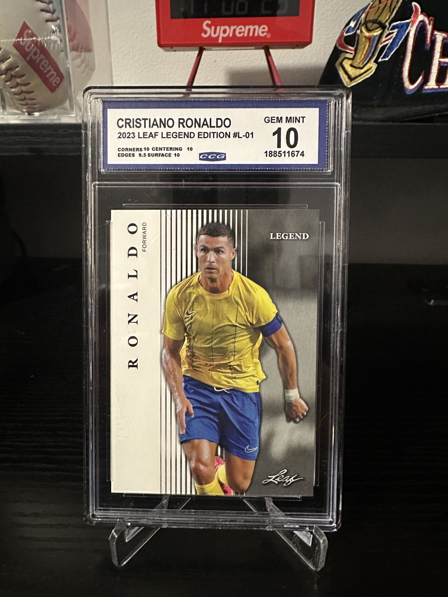 Cristiano Ronaldo 2023 Leaf Legend Edition