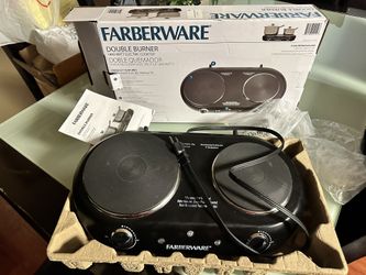 FARBERWARE DOUBLE BURNER 