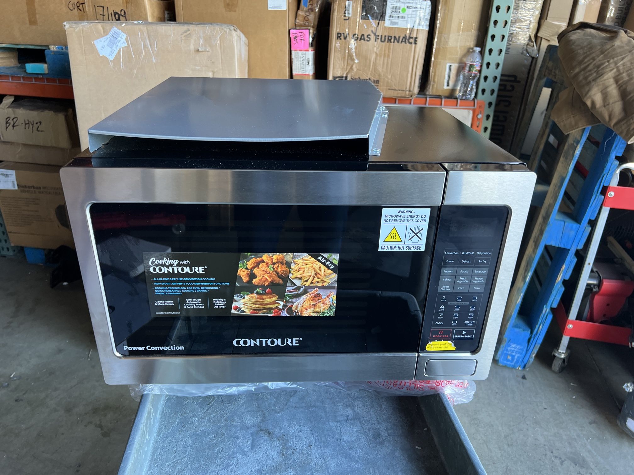 Contoure Smart Air Fry Convection RV Microwave RV 200S CON