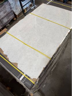 MSI Taj Bianco Rectangle 24 in. × 48 in. Polished White-Cool Porcelain Marble Look Floor and Wall Tile (16 sq. ft. /Case)