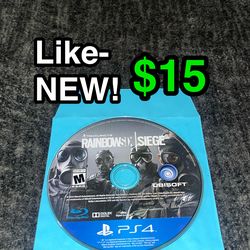 🎯 Rainbow Six Siege PS4 – Like New – $15