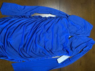 Blue Halter Top Dress