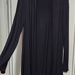 Excellent Condition Size Large Women Black Jacket 