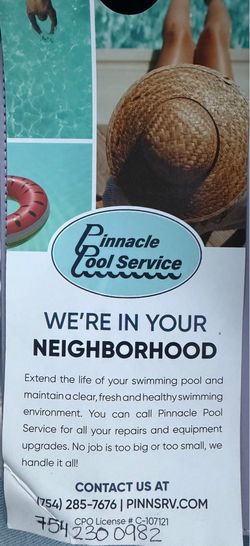 Pool repair and maintenance