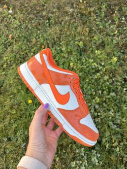 Nike Dunks Low Cracked Orange 