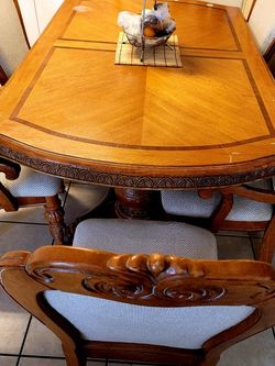 Dinner Table 8 Chairs