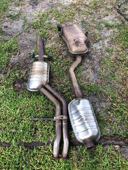 BMW 323 328 330 exhaust e46 1999 to 2006