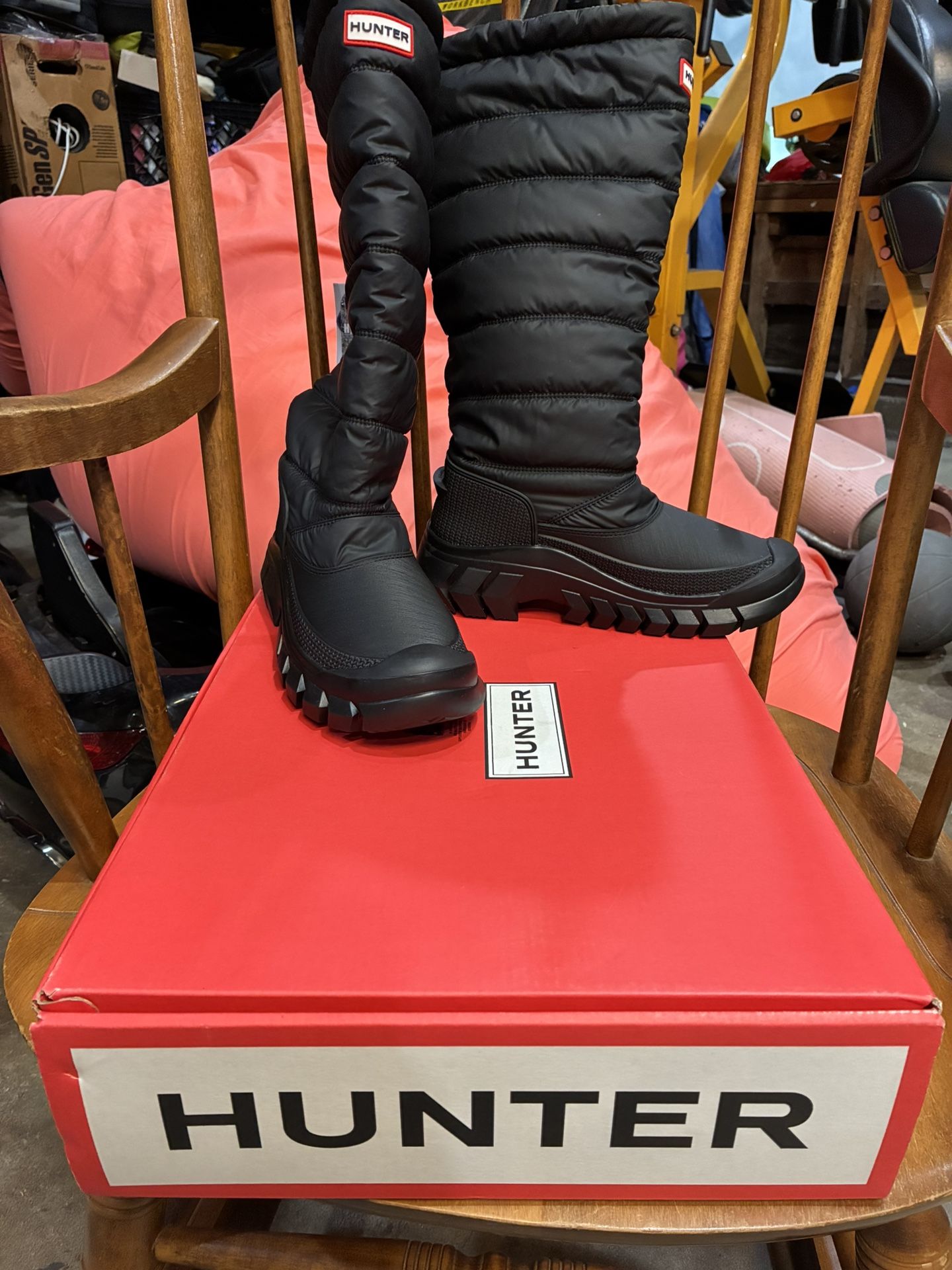 New Hunter Boots Size 6