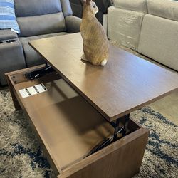 Whitlee Lift-Top Coffee Table, Brown