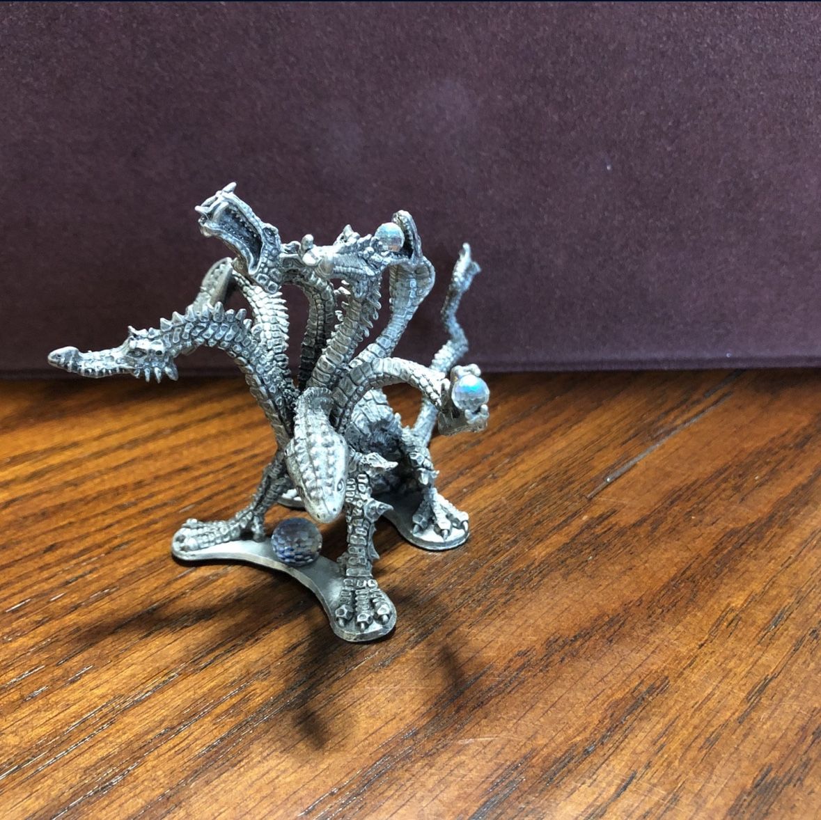 A pewter hydra by Ral Partha