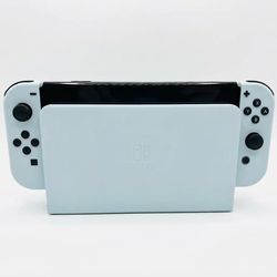 Nintendo Switch OLED Model with White Joy-Cons and Dock
