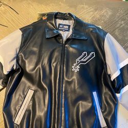 Men’s San Antonio Spurs Starter Satin Jacket