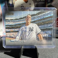 Topps Stadium Arron Judge Sliver