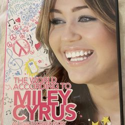 THE WORLD ACCORDING TO MILEY CYRUS AN UNAUTHORIZED STORY (DVD)