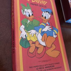 Vintage Donald & Daisy Paper Dolls