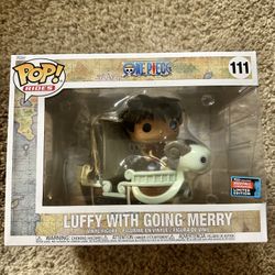 Luffy With Going Merry Funko Pop