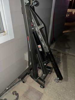 Pittsburgh 1-Ton Folding Engine Hoist
