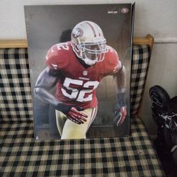 Pro Football Patrick Willis 52 Career As Linebacker Photo 