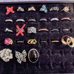 Variety Of Silver And Gold Rings (Updated 4/17/24)