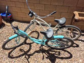 Malibu and Kent bicycles