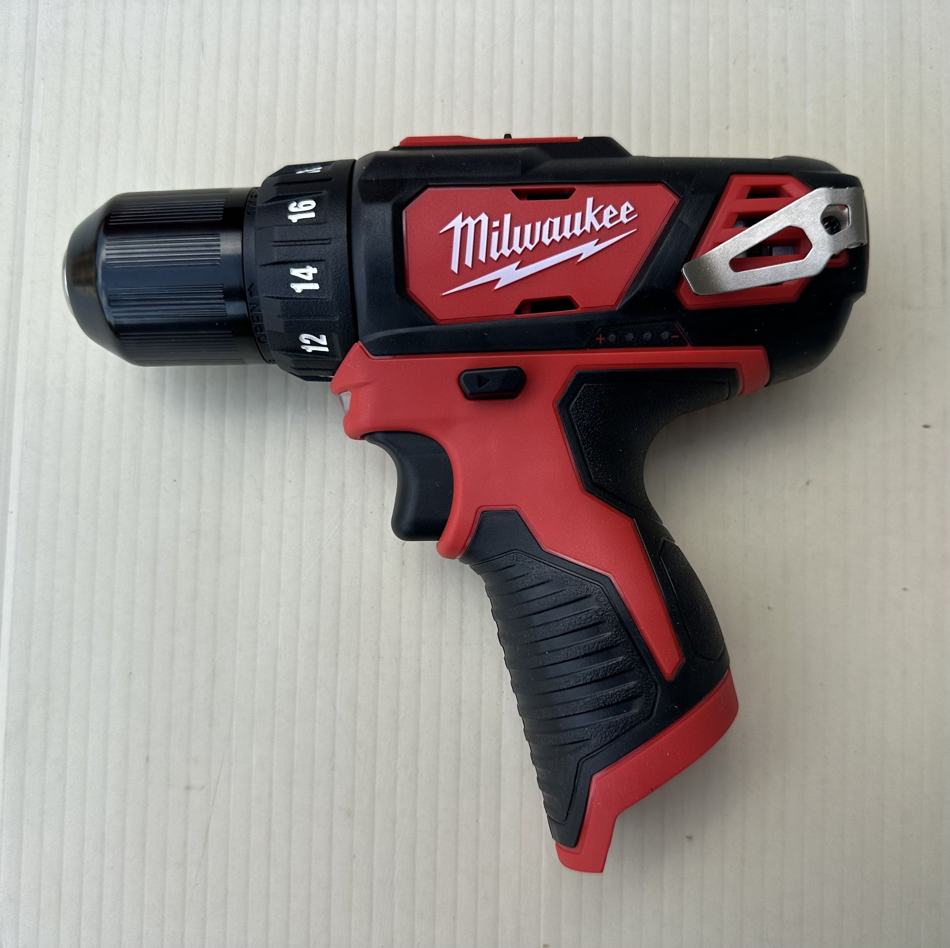 NEW Milwaukee M12 2407-20 Cordless 3/8" Drill Driver 12V 12 Volt 2 Speed
