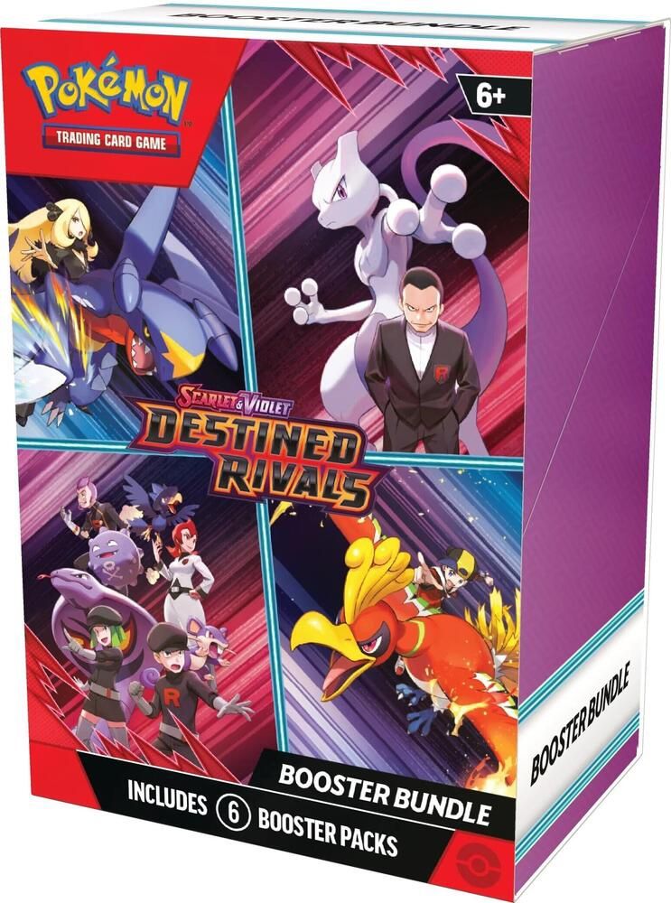(NEW) Pokemon: Destined Rivals Booster Bundle
