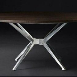 RH Restoration Hardware MASLOW SPIDER ROUND DINING TABLE 
