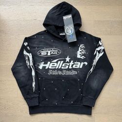 Hell Star Hoodie Grey