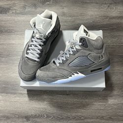 Jordan Retro 5s Wolf Grey Brand New Size 12