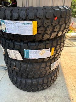 4 NEW LT 245/75/17 Ironman All Country MT Tires