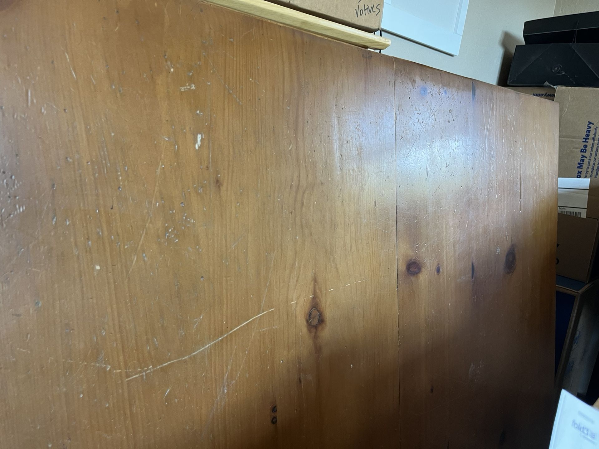 Wooden Kitchen table, Wide