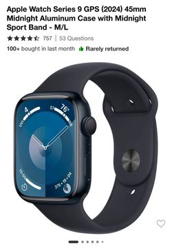 Brand new sealed Apple Watch Series 9 GPS (2024) 45mm
