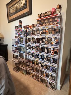 LARGE FUNKO POP COLLECTION, $1400+ VALUE