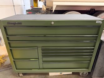 Snap on tool box