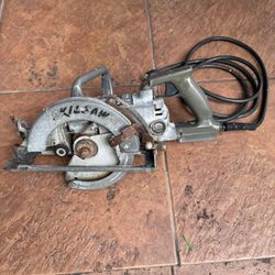 Skilsaw worm saw 