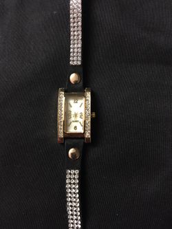 Beautiful Rhinestone Wrap Watch